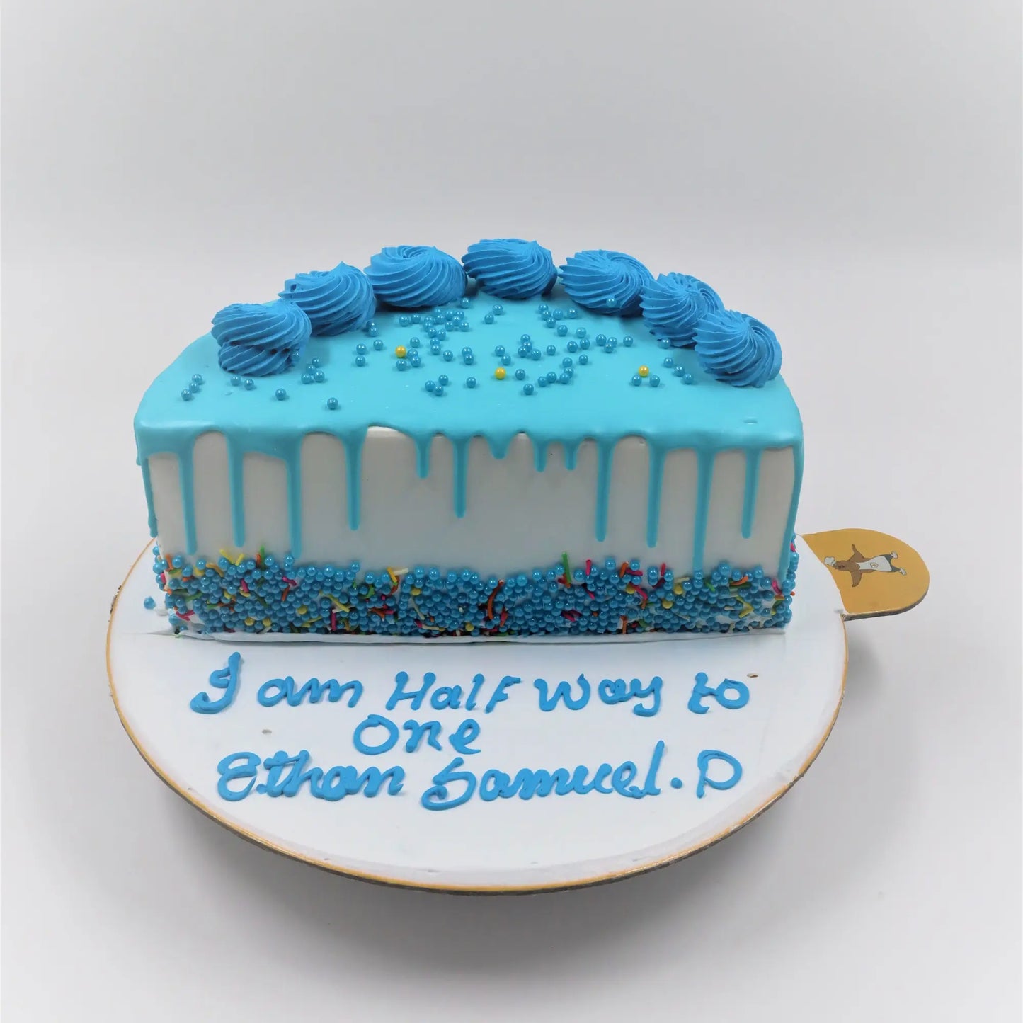 Baby Half Year Birthday Cake