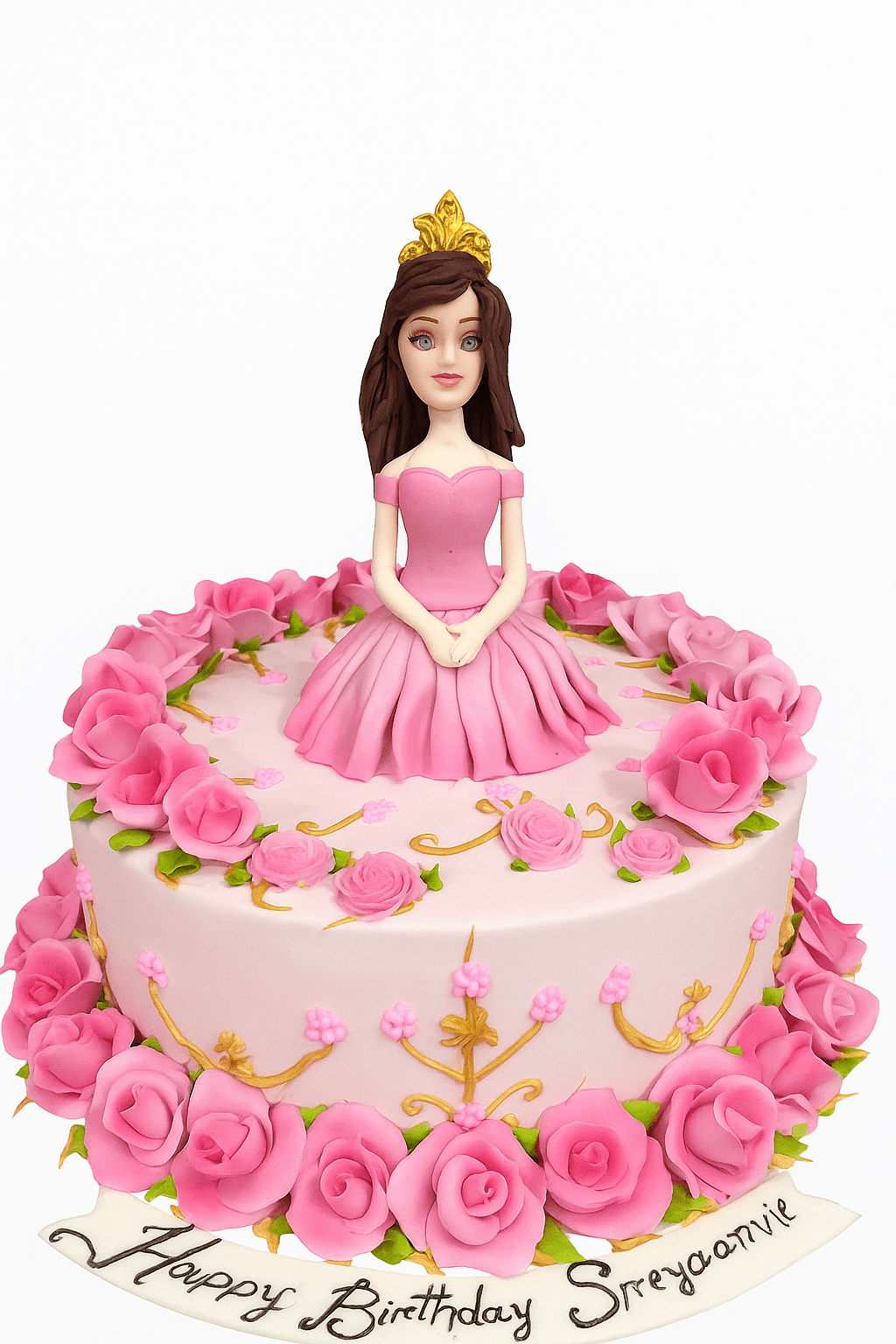 Princess-Themed Designer Birthday Cake