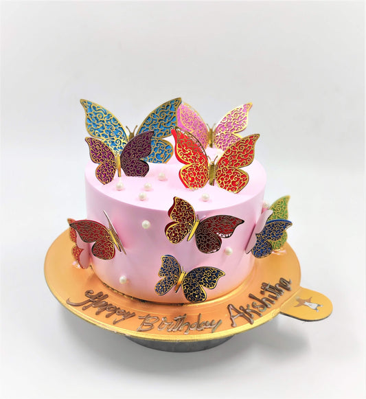 Butterfly Birthday Cake