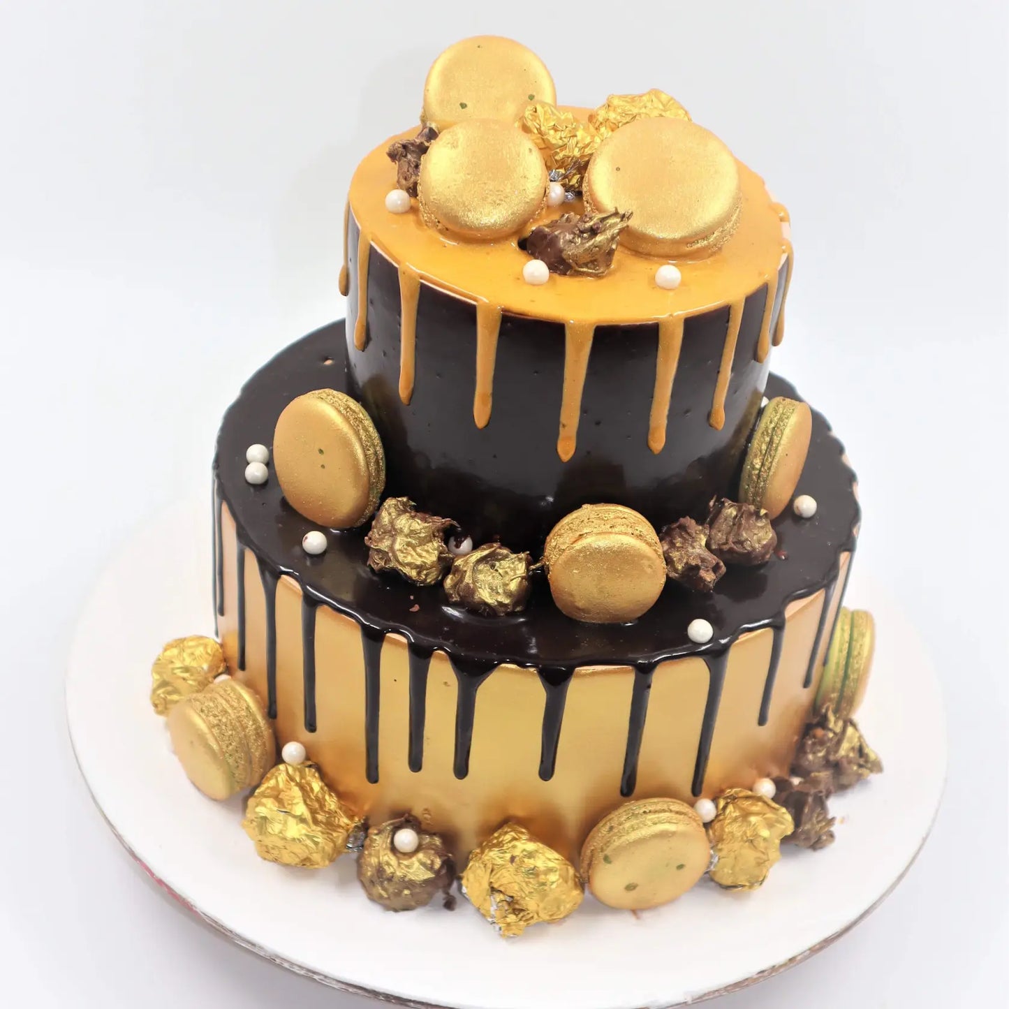 Gold Gala Party Cake