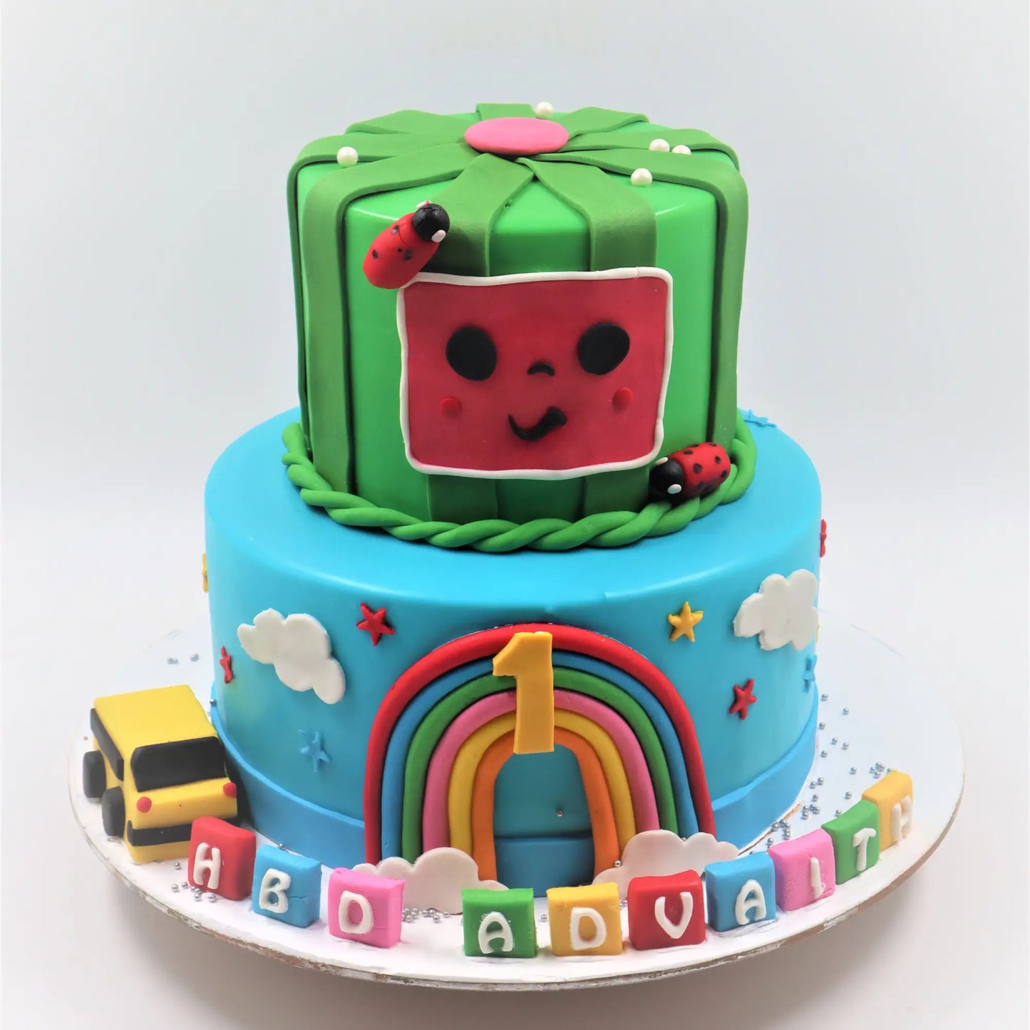 Coco Melon Adventure Kid Birthday Cake