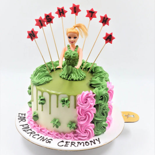 Garden Fairy Birthday  Cake