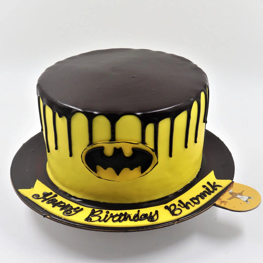 Batman Super Hero Kids Birthday Cake