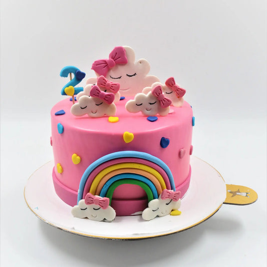 Cloud Dream Land Kid Birthday Cake