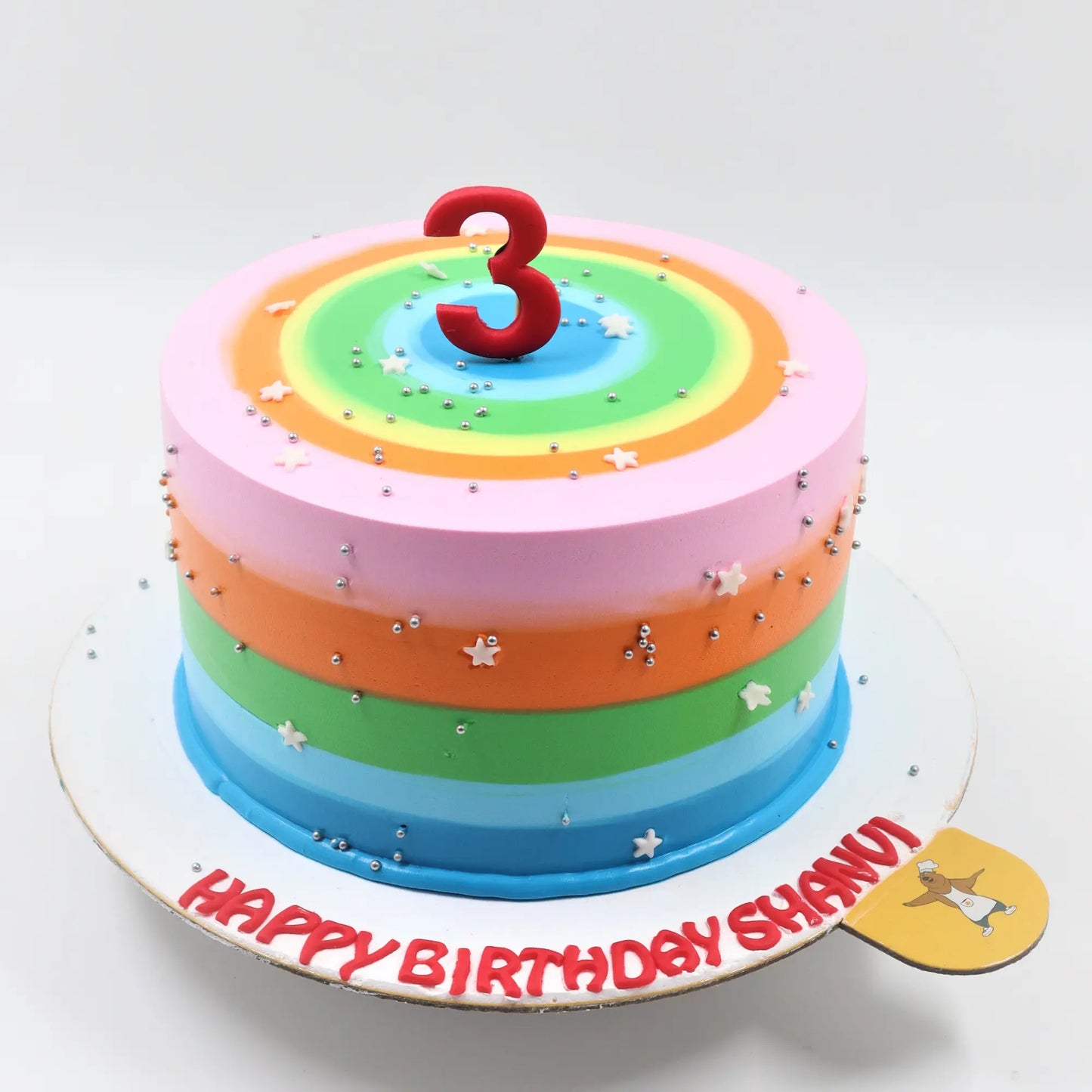 Rainbow Delight Custom Cake