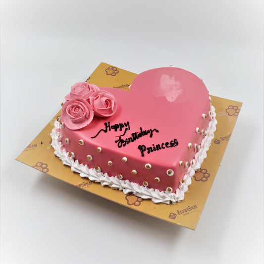 Heart Birthday Cake