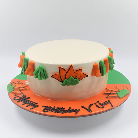 Lotus Floral Party Cake